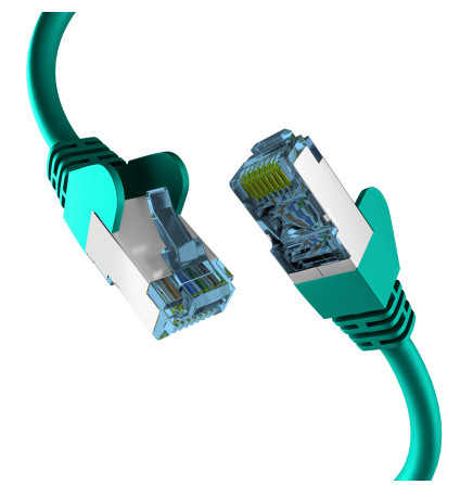 EU Product - RJ45 Patchkabel mit Cat7 Rohkabel  2.00m gr�n thumbnail