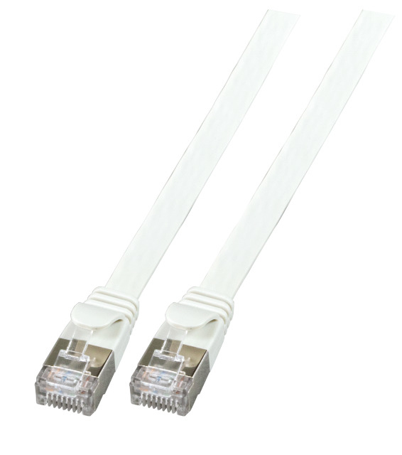 EU Product - RJ45 Flachpatchkabel U/FTP Cat.6A PVC  0.15m grau thumbnail