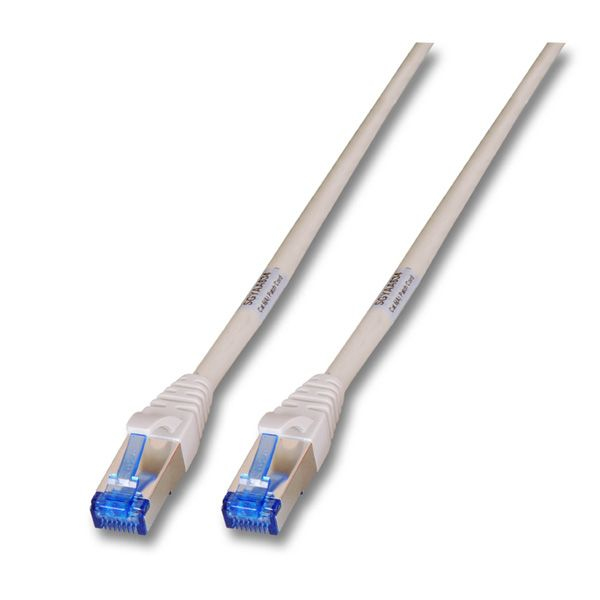 EU Product - RJ45 Patchkabel S/FTP Cat.6A PVC UL  1.00m grau thumbnail