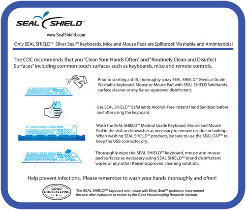 Seal Shield SEAL PAD Blue, White thumbnail