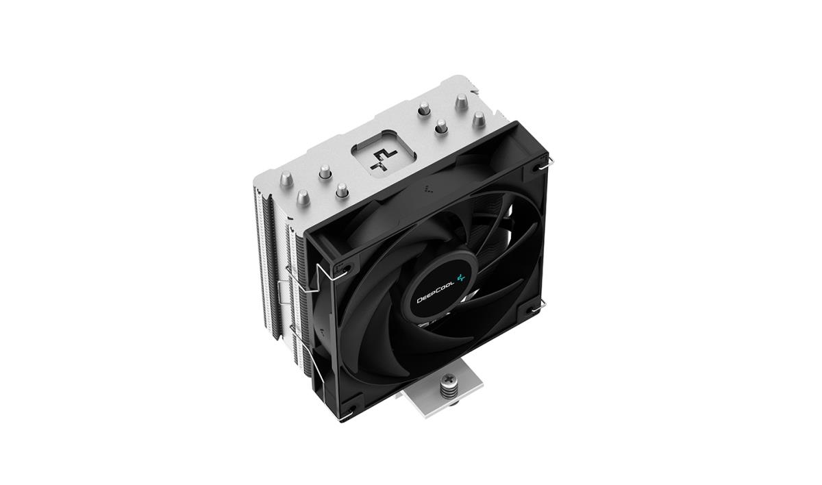 AG400 Fan CPU Cooler, Universal Socket, High Efficiency 120mm PWM Cooling Black Fan, 2000RPM, 4 Heat Pipes, 220W Heat Dissipation Power, Unique Matrix Fin Design, Intel LGA 1700 Bracket Included thumbnail