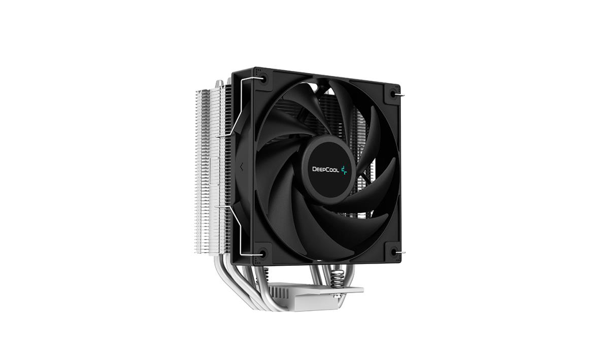AG400 Fan CPU Cooler, Universal Socket, High Efficiency 120mm PWM Cooling Black Fan, 2000RPM, 4 Heat Pipes, 220W Heat Dissipation Power, Unique Matrix Fin Design, Intel LGA 1700 Bracket Included thumbnail