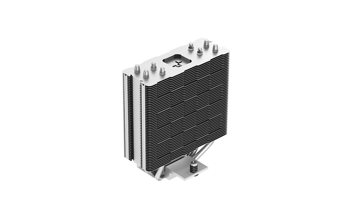 AG400 Fan CPU Cooler, Universal Socket, High Efficiency 120mm PWM Cooling Black Fan, 2000RPM, 4 Heat Pipes, 220W Heat Dissipation Power, Unique Matrix Fin Design, Intel LGA 1700 Bracket Included thumbnail