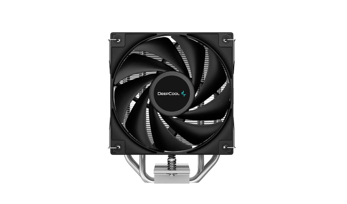 AG400 Fan CPU Cooler, Universal Socket, High Efficiency 120mm PWM Cooling Black Fan, 2000RPM, 4 Heat Pipes, 220W Heat Dissipation Power, Unique Matrix Fin Design, Intel LGA 1700 Bracket Included thumbnail