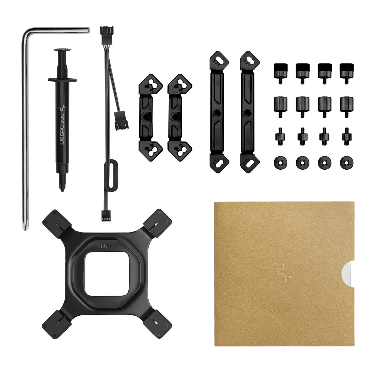 AK620 Digital CPU Cooler, Black, 2x 120mm Fan, Dual Tower, ARGB, 6x Direct Touch Copper Heatpipes, Intel/AMD thumbnail