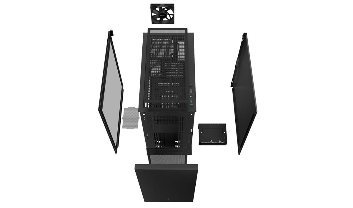 DeepCool CH510 Midi Tower Black thumbnail