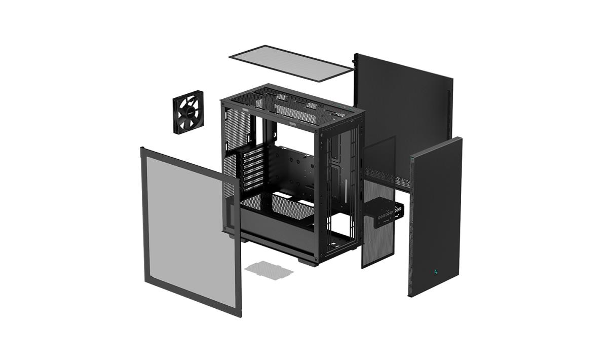DeepCool CH510 Midi Tower Black thumbnail