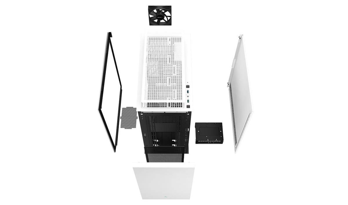 DeepCool CH510 Midi Tower White thumbnail