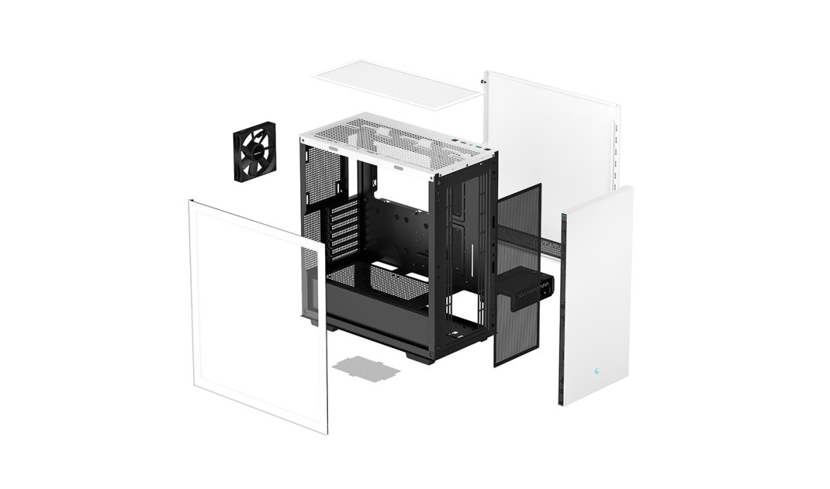 DeepCool CH510 Midi Tower White thumbnail