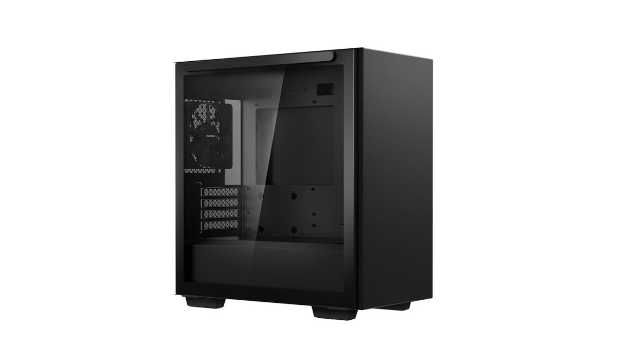 MACUBE 110 Case, Home & Business, Black, Micro Tower, 2 x USB 3.0, Tempered Glass Side Window Panel, Micro ATX, Mini-ITX thumbnail