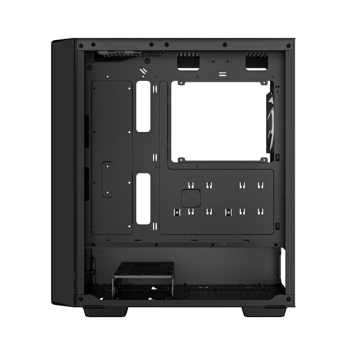CC560 ARGB V2 Case, Gaming, Black, Mid Tower, 1 x USB 3.0 / 1 x USB 2.0, Tempered Glass Side Window Panel, Abundant Airflow Performance, Addressable RGB LED Fans, ATX, Micro ATX, Mini-ITX thumbnail
