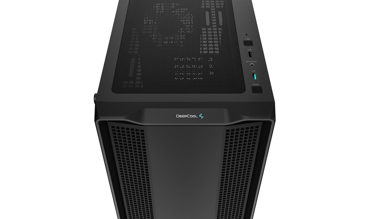 CC360 ARGB, Black, Mini Tower Chassis w/ Tempered Glass Window, 3x 120mm ARGB Fans, USB 3.0, mATX/mITX thumbnail