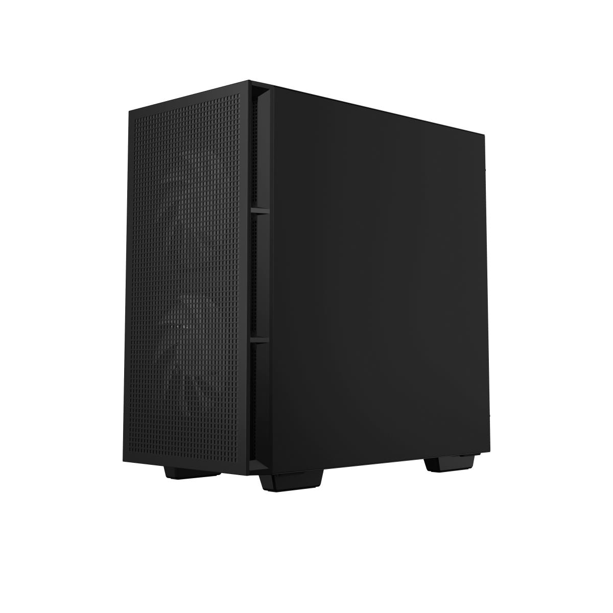 CH360 Digital Gaming Case Black Mid Tower with Tempered Glass Side Window Panel, Advanced Cooling, USB 3.0/USB-C Ports, Pre-Installed Fans, Micro ATX/Mini-ITX thumbnail