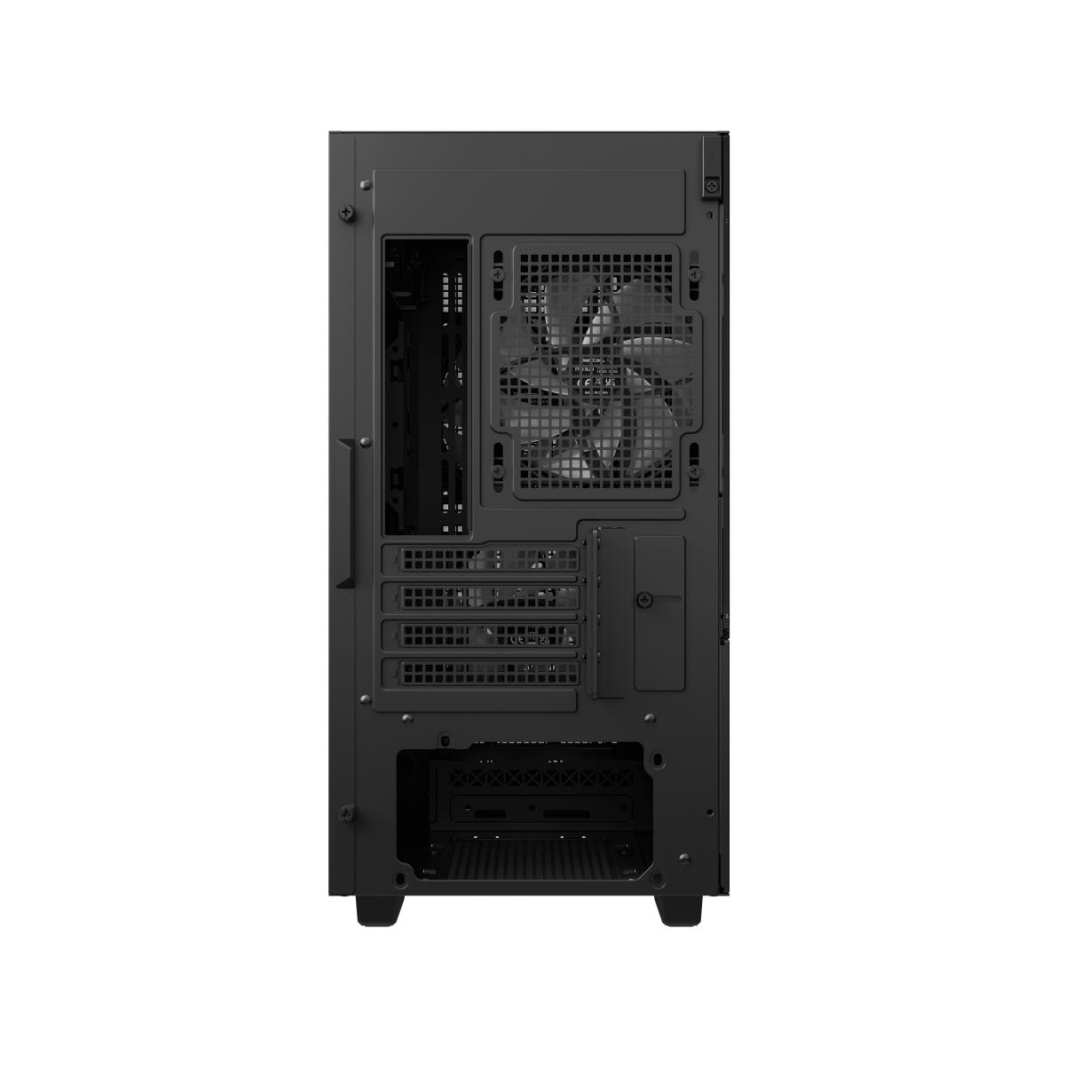 CH360 Digital Gaming Case Black Mid Tower with Tempered Glass Side Window Panel, Advanced Cooling, USB 3.0/USB-C Ports, Pre-Installed Fans, Micro ATX/Mini-ITX thumbnail