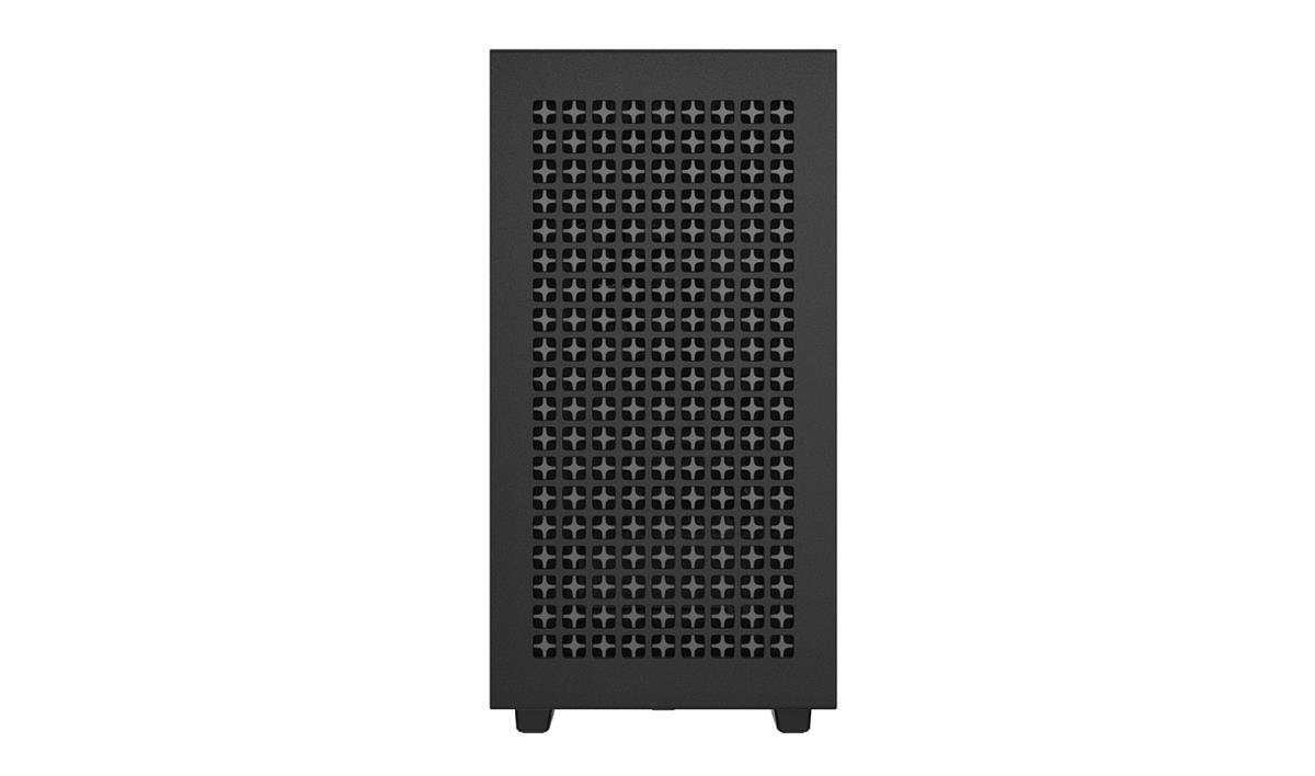 CH370, Black, Mini Tower Chassis w/ Tempered Glass Window, 1x 120mm Fan, 2x USB 3.0, mATX/mITX thumbnail