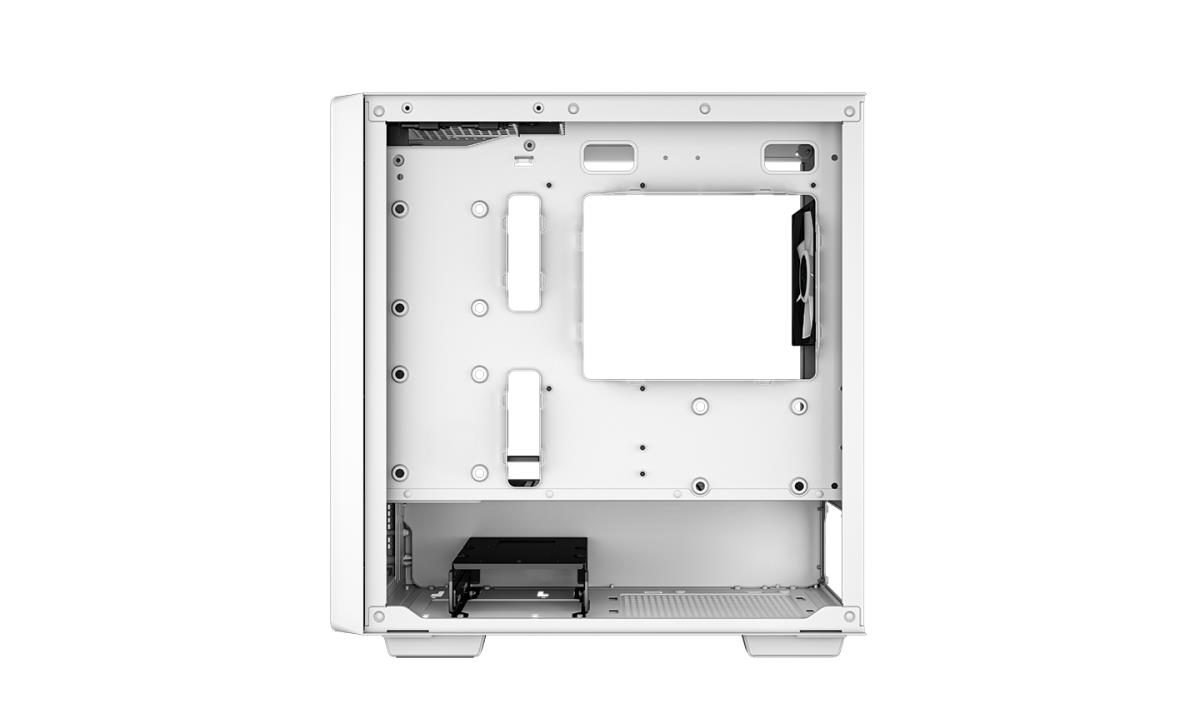 CC360 ARGB WH, White, Mini Tower Chassis w/ Tempered Glass Window, 3x 120mm ARGB Fans, USB 3.0, mATX/mITX thumbnail