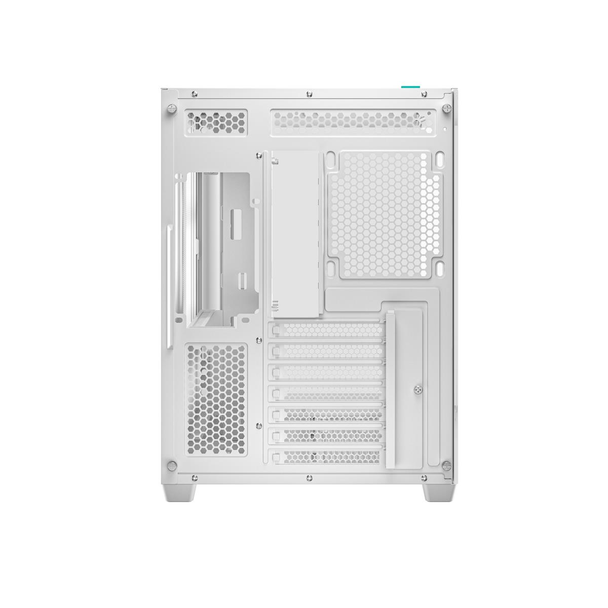 CG530 Dual-Chamber Computer Case, Tempered Glass Panels, Advanced Cooling Support, Exceptional Cable Management, White thumbnail