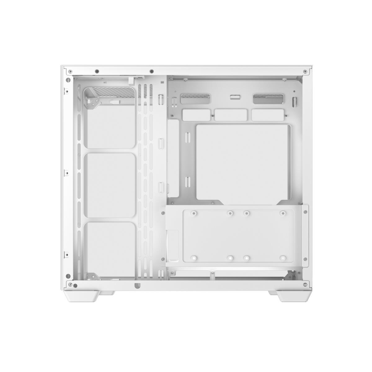 CG530 Dual-Chamber Computer Case, Tempered Glass Panels, Advanced Cooling Support, Exceptional Cable Management, White thumbnail