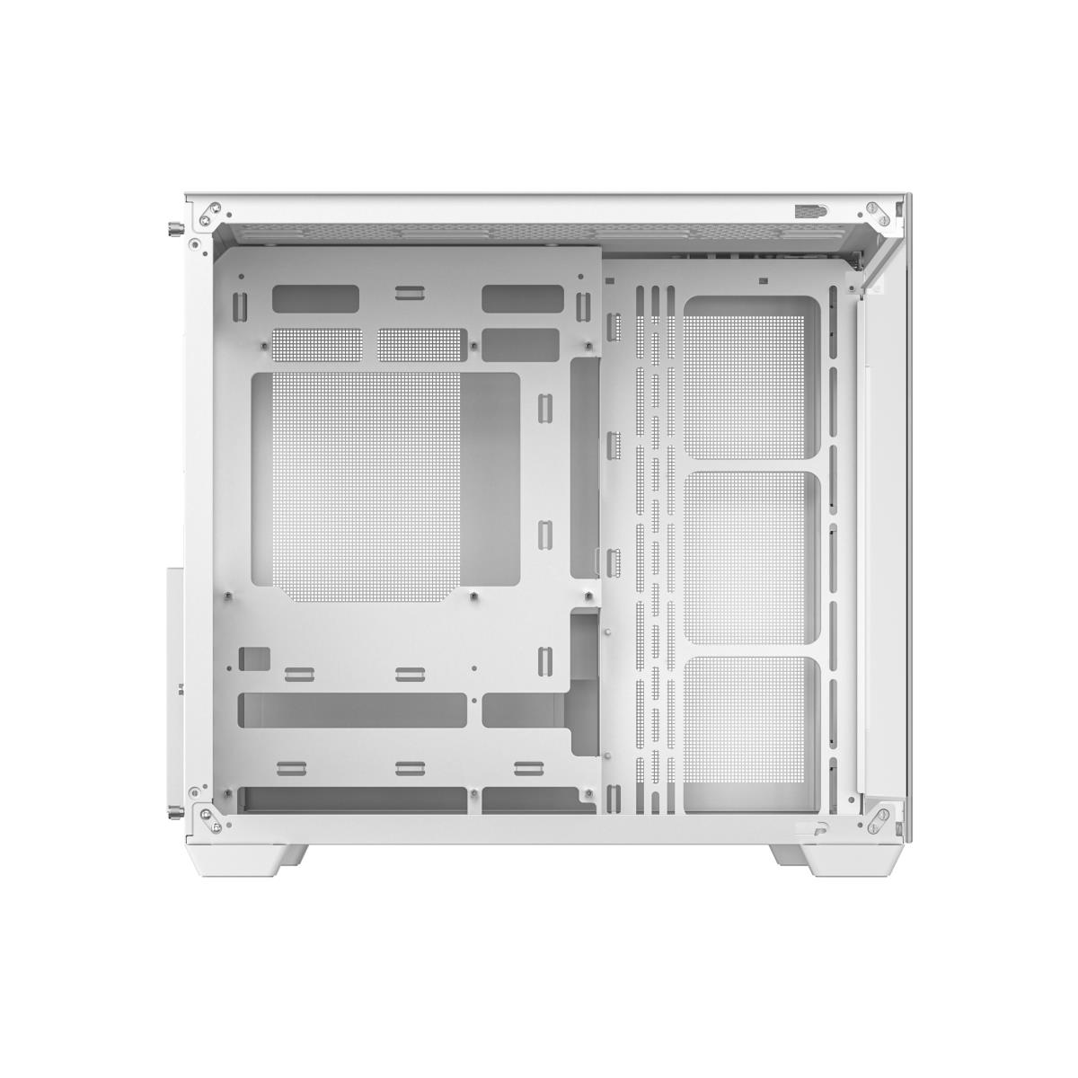CG530 Dual-Chamber Computer Case, Tempered Glass Panels, Advanced Cooling Support, Exceptional Cable Management, White thumbnail