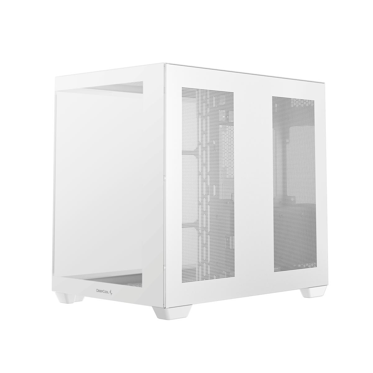 CG530 Dual-Chamber Computer Case, Tempered Glass Panels, Advanced Cooling Support, Exceptional Cable Management, White thumbnail