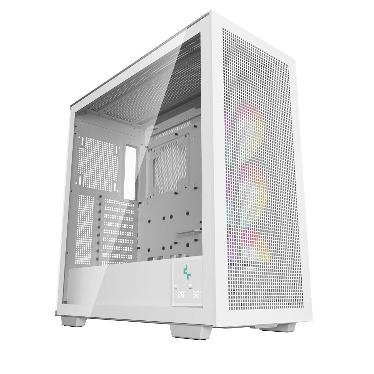 Morpheus Case, Gaming, White, Full Tower, 4 x USB 3.0 / 1 x USB Type-C, Tempered Glass Side Window Panel, 1x 420mm ARGB side fan, Mini-ITX / M-ATX / ATX / E-ATX thumbnail