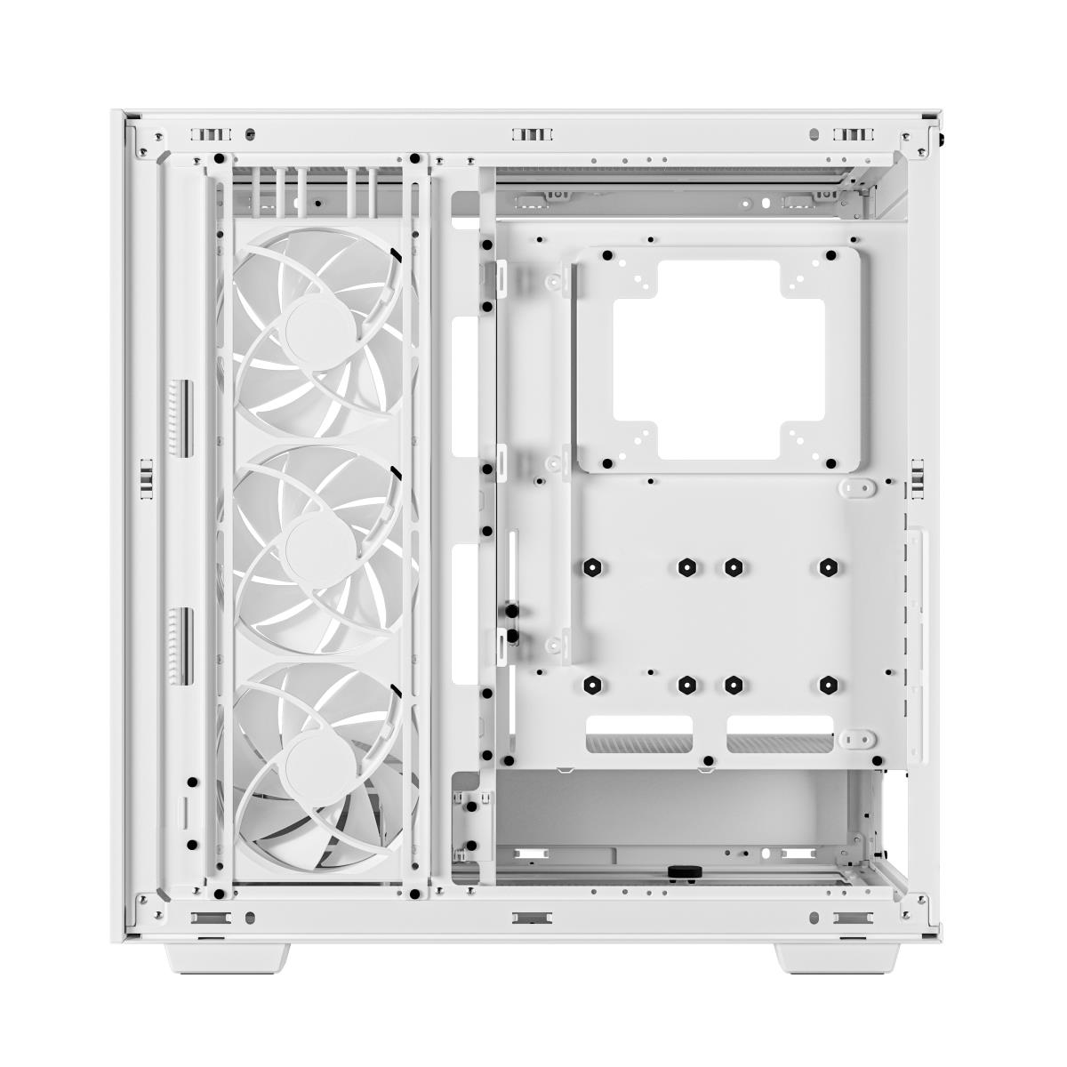 Morpheus Case, Gaming, White, Full Tower, 4 x USB 3.0 / 1 x USB Type-C, Tempered Glass Side Window Panel, 1x 420mm ARGB side fan, Mini-ITX / M-ATX / ATX / E-ATX thumbnail