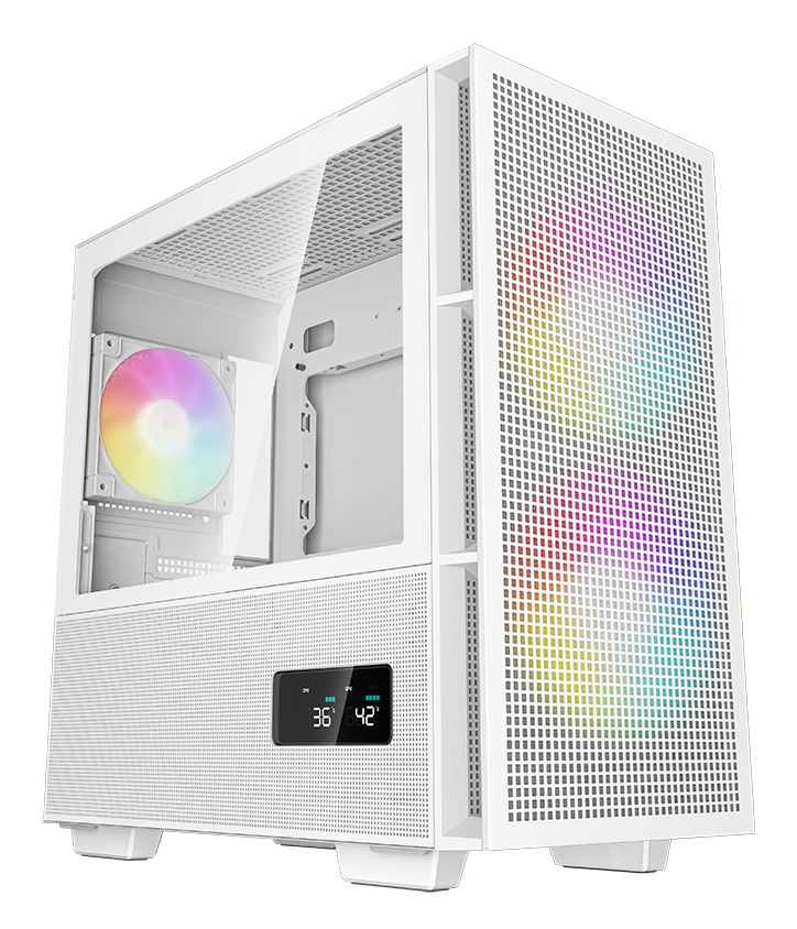 CH360 Digital Micro ATX White Case thumbnail