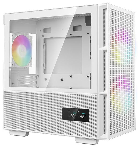 CH360 Digital Micro ATX White Case thumbnail