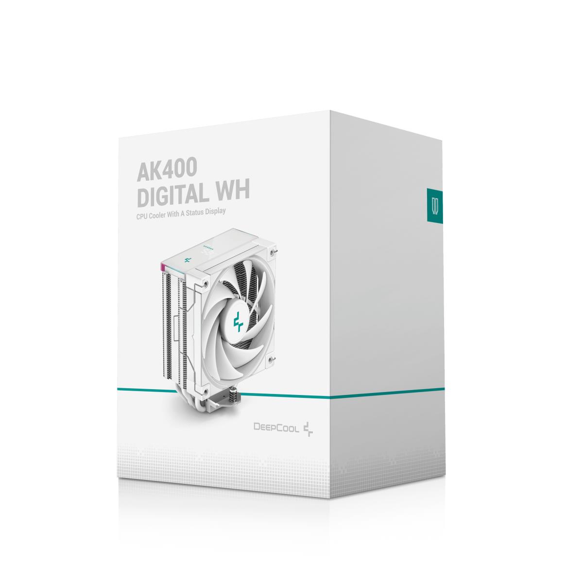 AK400 Digital CPU Air Cooler White thumbnail