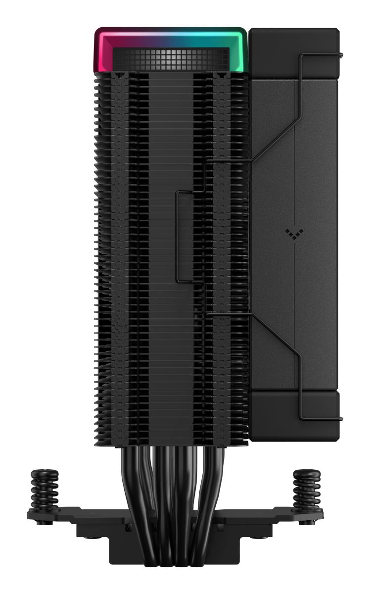 AK400 Digital Pro CPU Air Cooler, ARGB Fan & Digital Display, 120mm PWM Fan, 4 Copper Heatpipes, Quiet Operation, Intel & AMD Compatible Black thumbnail