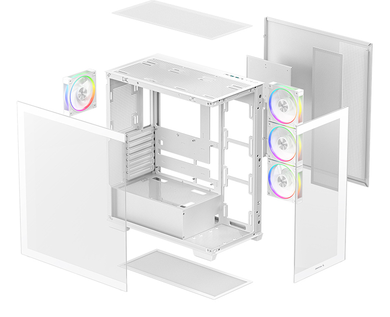 EU Product - Midi DeepCool CG580 4F White V2 thumbnail