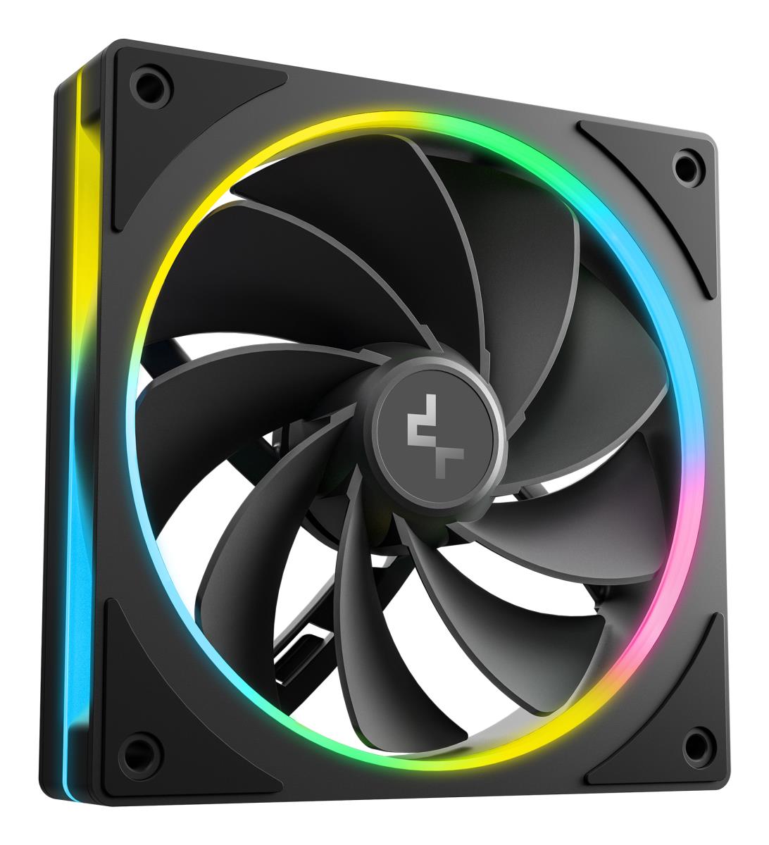 CL6600 ARGB Modular Split-Chamber Mid-Tower ATX Case, Tempered Glass Panels,  Pre-installed 360mm ARGB Liquid Cooler, 2 x FL12R  SE ARGB Fans, USB 3.0, Mini-ITX/Mico-ATX/ATX, Black thumbnail