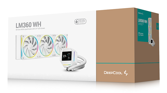 LM360 Liquid CPU Cooler with 2.4