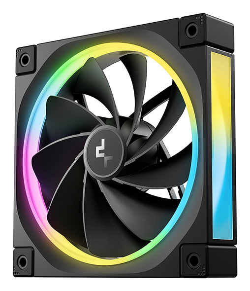 FL12 120mm PWM 3 Pack Reverse Fan - High Performance, Low Noise, Fluid Dynamic Bearing, 36 ARGB LEDs, 500-2150 RPM, 55 CFM Airflow, 4-Pin PWM Control thumbnail