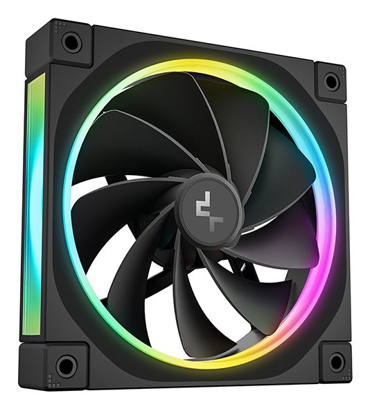 FL12 120mm PWM 3 Pack Reverse Fan - High Performance, Low Noise, Fluid Dynamic Bearing, 36 ARGB LEDs, 500-2150 RPM, 55 CFM Airflow, 4-Pin PWM Control thumbnail