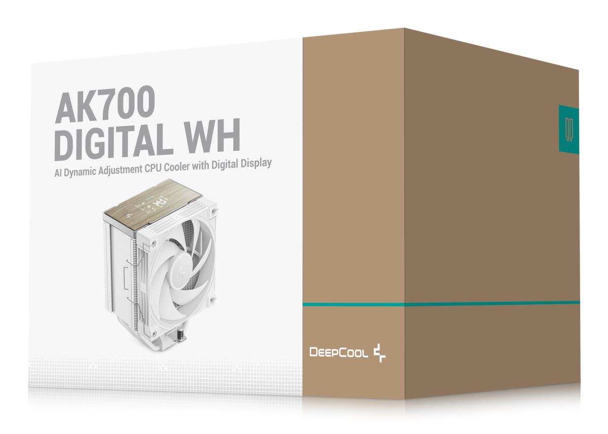 EU Product - K Cooler Deepcool AK700 DIGITAL WH thumbnail