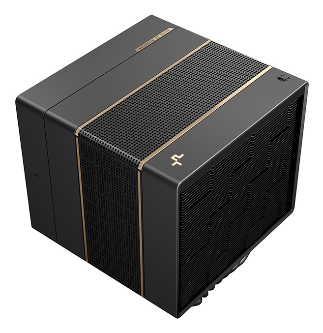 ASSASSIN VC ELITE Black Dual-Tower CPU Cooler  Vapor Chamber Base, 7 Heatpipes, 300W TDP, Quiet Dual Fans (140mm + 120mm), Dual Performance/Quiet Modes, Universal Socket Support thumbnail