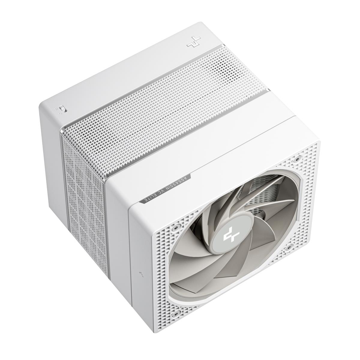 ASSASSIN VC ELITE White Dual-Tower CPU CoolerVapor Chamber Base, 7 Heatpipes, 300W TDP, Quiet Dual Fans (140mm + 120mm), Dual Performance/Quiet Modes, Universal Socket Support thumbnail