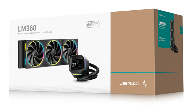 LM360 Liquid CPU Cooler with 2.4