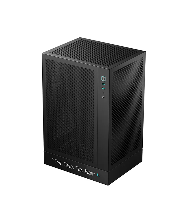 CH170 Digital Mini-ITX Case - High Airflow, Supports Water Cooling, Ultra-Quiet Operation, Compact Design for Efficient Space Management thumbnail
