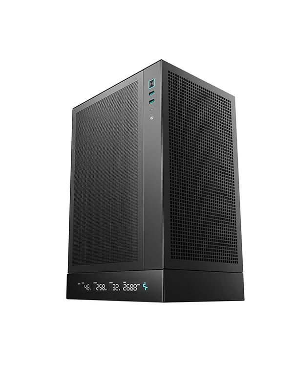 CH170 Digital Mini-ITX Case - High Airflow, Supports Water Cooling, Ultra-Quiet Operation, Compact Design for Efficient Space Management thumbnail
