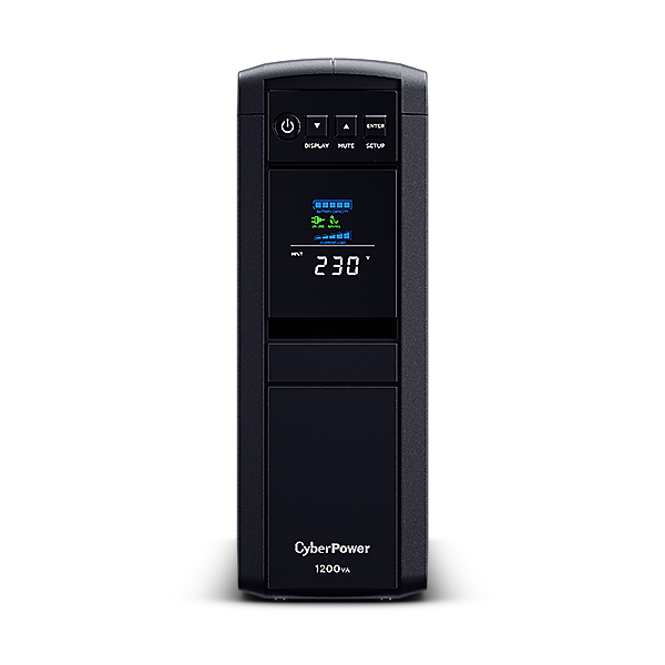 EU Product - CyberPower CP1200EIPFCLCD Line-Interactive USV - (Offline) UPS - 1,200 W thumbnail