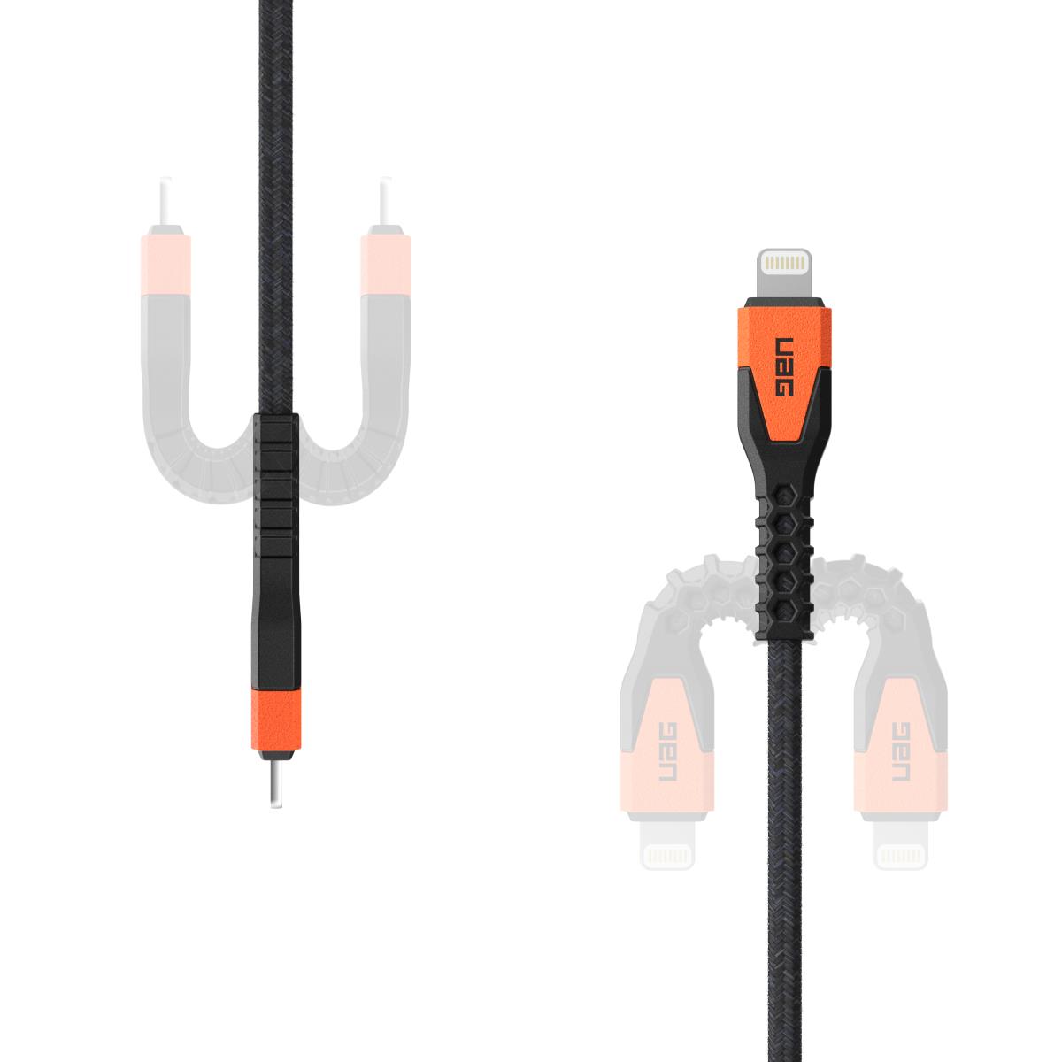 Urban Armor Gear Kevlar Core USB-C to Lightning Power Cable thumbnail