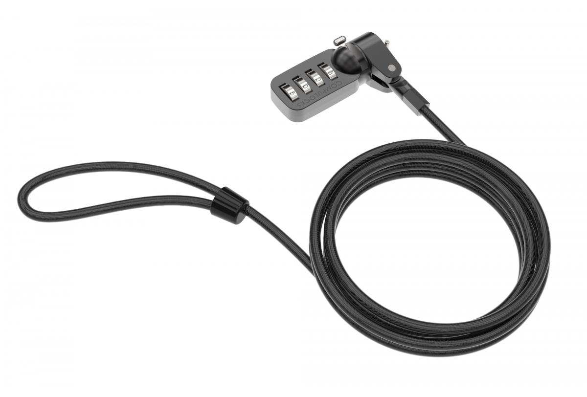 T-bar Security Combination Cable Lock - Security cable lock - for Compulocks Universal Tablet Holder thumbnail