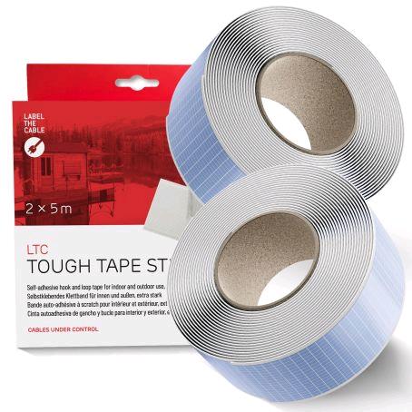 EU Product - LTC Klettrolle Tough Tape Strap  5mx50mm B�ndeln&Ordnen wei� thumbnail