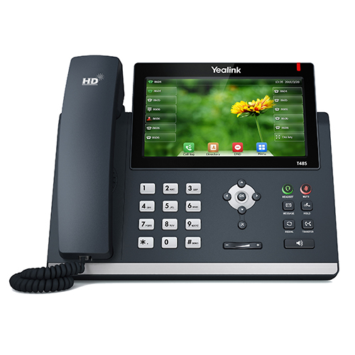 T48S 16-line IP Business Desk Phone - Black thumbnail