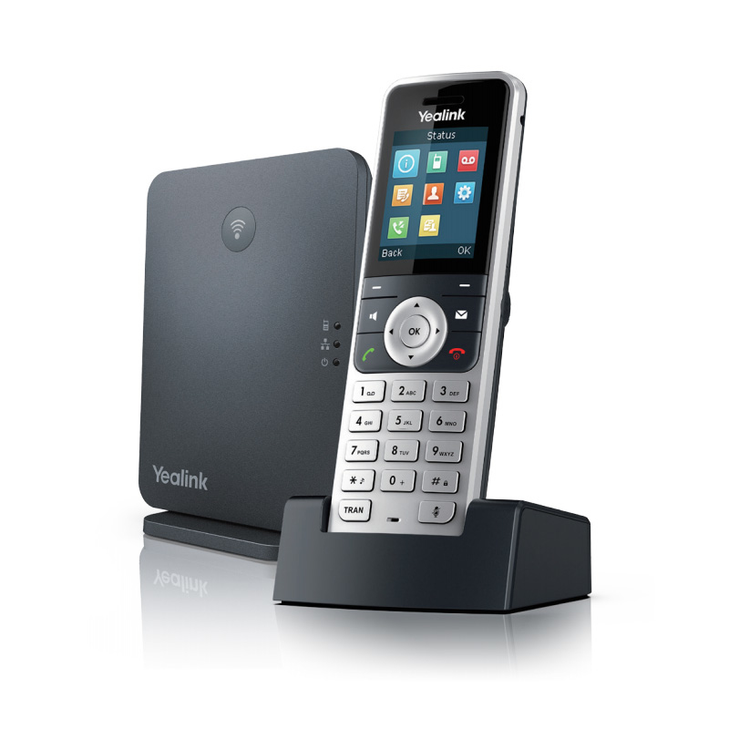 EU Product - Yealink W53P DECT base station Black, Silver thumbnail