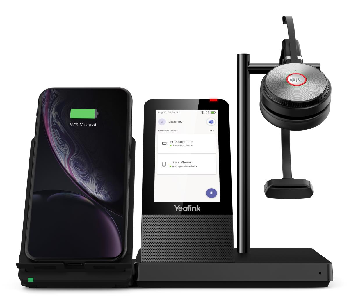 WH66 Mono Microsoft Teams Wireless Professional Headset thumbnail