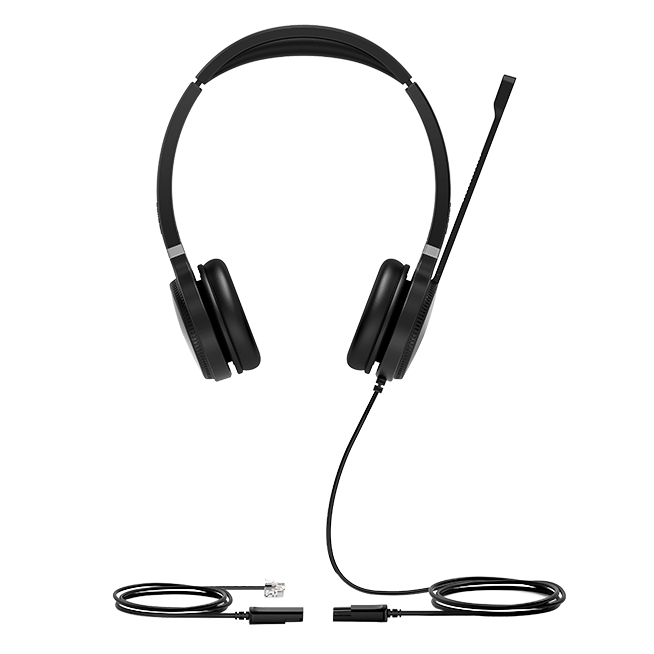 1308021 YHS36 Dual Wired Headset with QD to RJ Port thumbnail