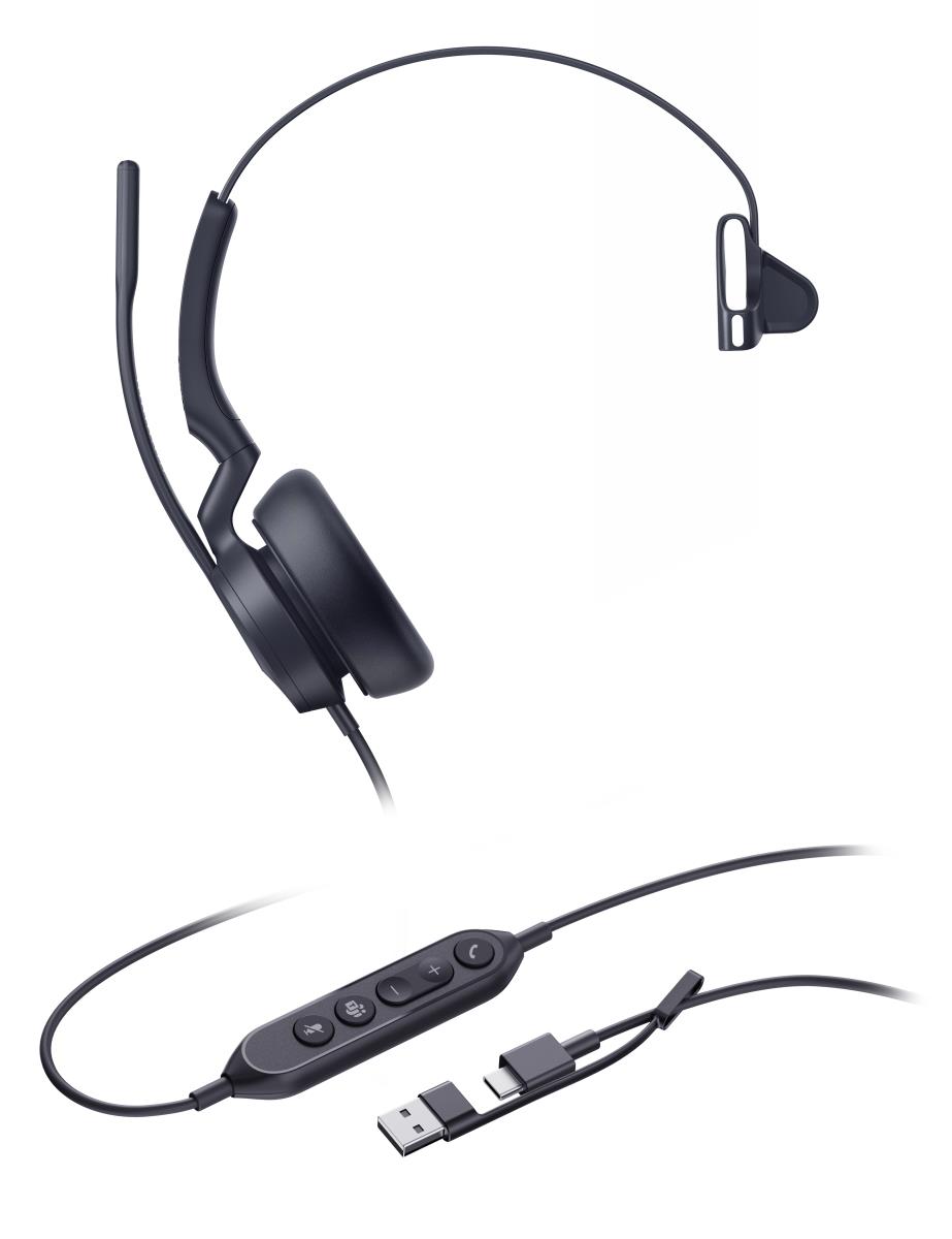 UH46 Teams Certified Monaural USB-C/A Headset thumbnail